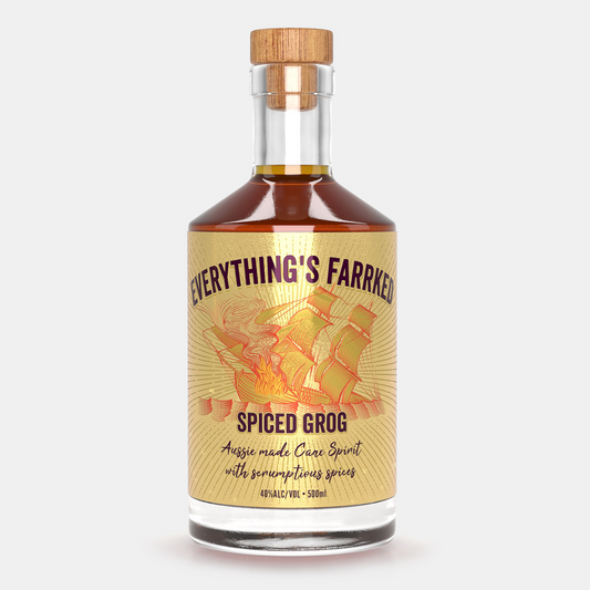 Everything's Farrked Spiced Grog 500ml 40% ABV