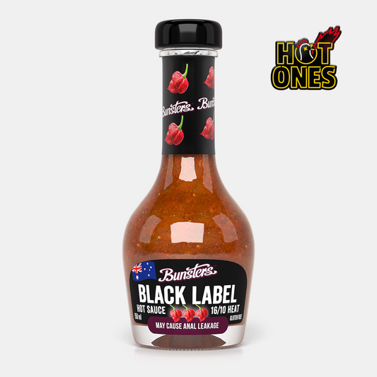 Black Label Hot Sauce - The Most Top Shelf Super Hot Sauce on the Planet