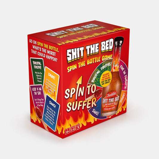 Shit The Bed Board Game - The Game With No Winners, Only Losers